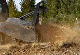 POWERFUL FORESTRY MULCHER